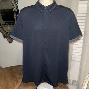 Ag Adriano Goldschmied Dark Polo Shirt